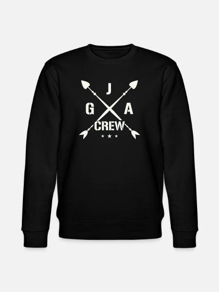 Jga Crew Junggesellenabschied - Stanley/Stella Unisex Bio-Sweatshirt CHANGER - Schwarz