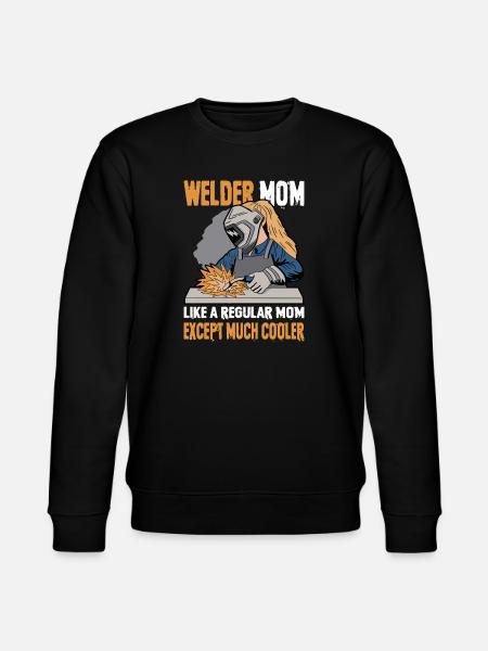Schweißer Spruch Geschenke Für Metallbauer - Stanley/Stella Unisex Bio-Sweatshirt CHANGER - Schwarz