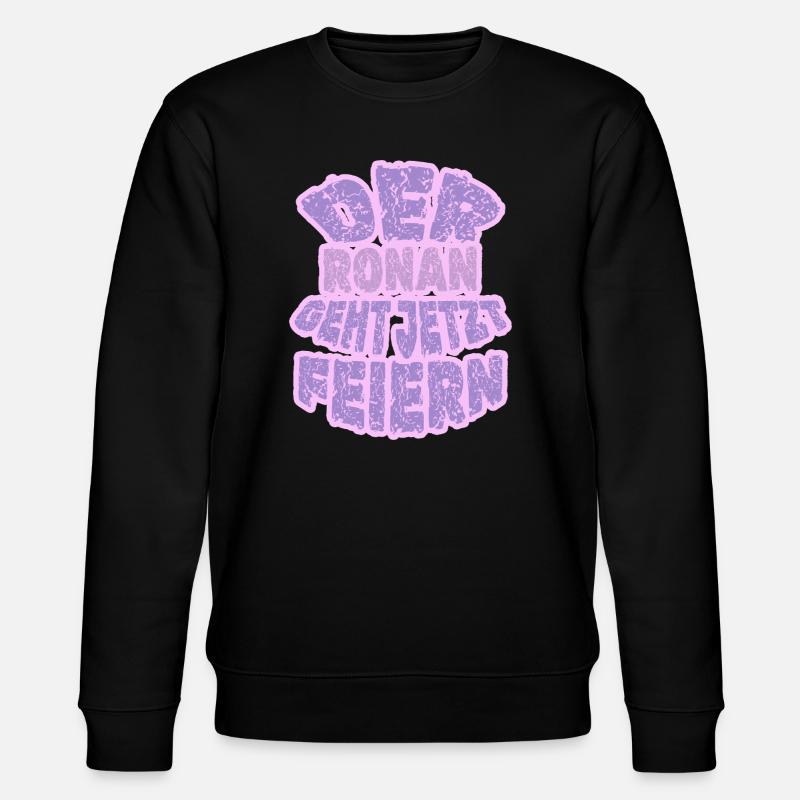 Ronan Ronan - Stanley/Stella CHANGER Unisex Organic Sweatshirt - black