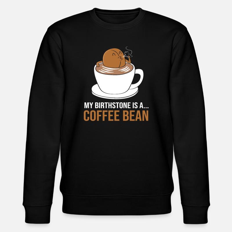 Barista Espresso Kaffee Koffein - Stanley/Stella Unisex Bio-Sweatshirt CHANGER  - Schwarz