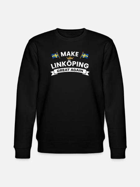 Linköping Stronger cohesion - Stanley/Stella CHANGER Unisex Organic Sweatshirt - black
