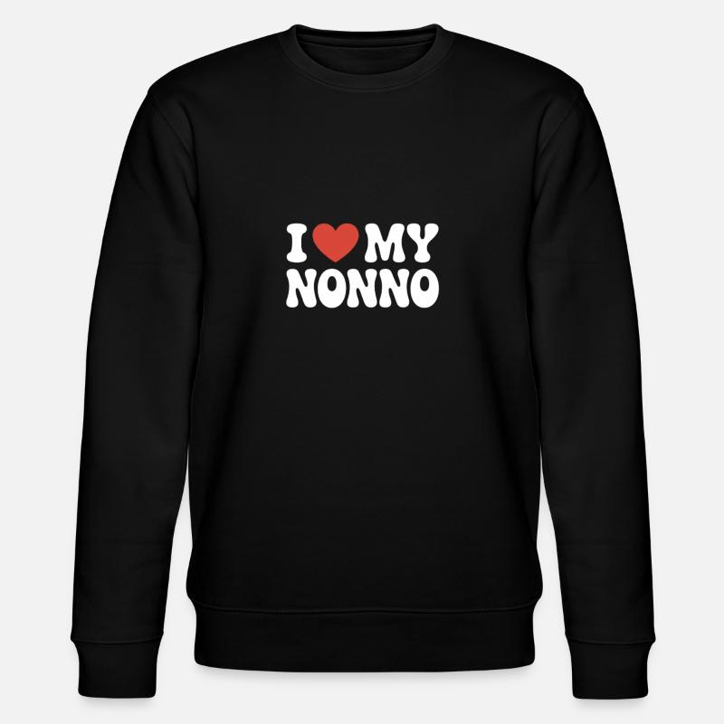 J’aime mon nonno - Sweat bio CHANGER Stanley/Stella Unisexe - noir