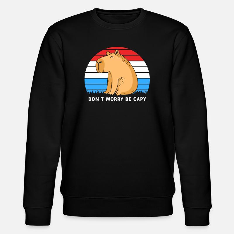 Capybara - Sweat bio CHANGER Stanley/Stella Unisexe - noir