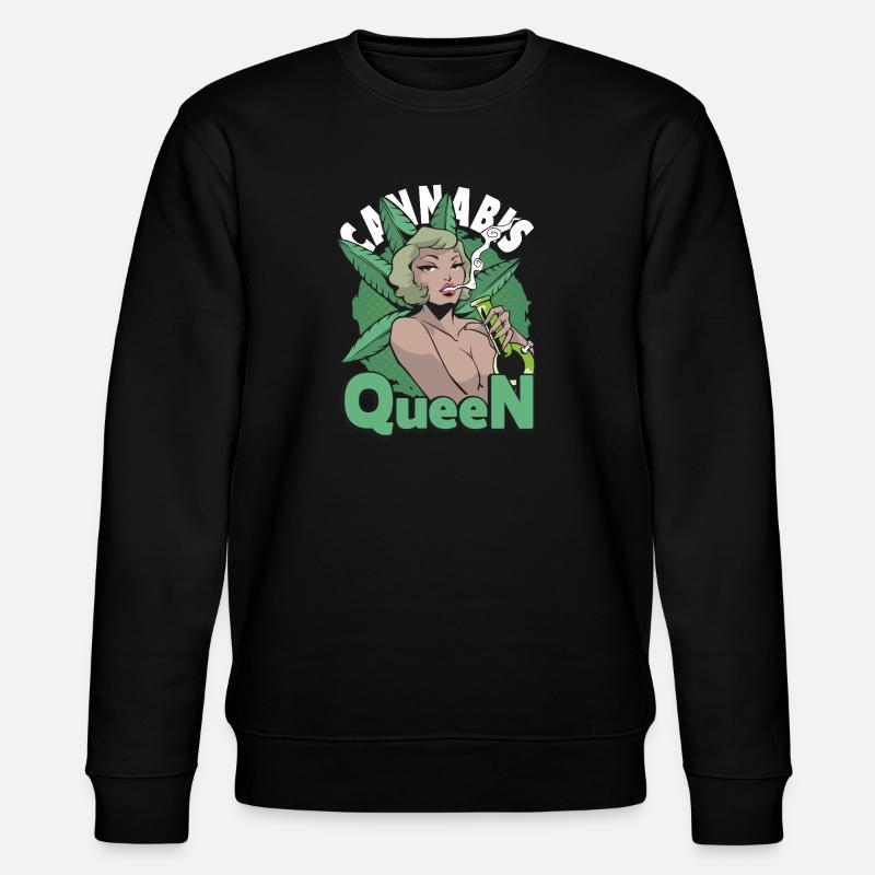 Tenue de Reine du Cannabis - Sweat bio CHANGER Stanley/Stella Unisexe - noir