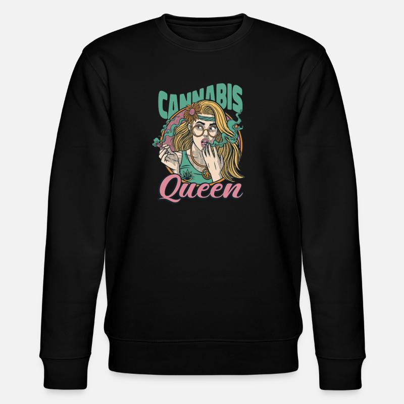 Tenue de Reine du Cannabis - Sweat bio CHANGER Stanley/Stella Unisexe - noir
