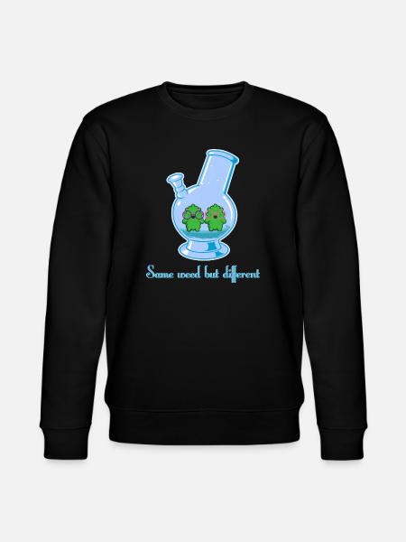 Same weed but different - Stanley/Stella Unisex Bio-Sweatshirt CHANGER  - Schwarz