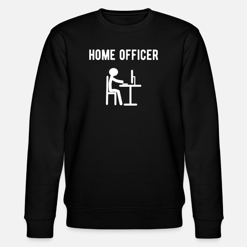 Home officer - Stanley/Stella Unisex Bio-Sweatshirt CHANGER - Schwarz