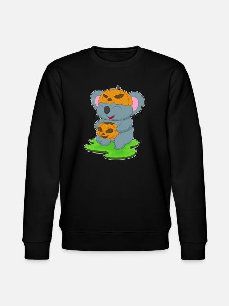 Koala Halloween Pumpkin - Sweat bio CHANGER Stanley/Stella Unisexe - noir