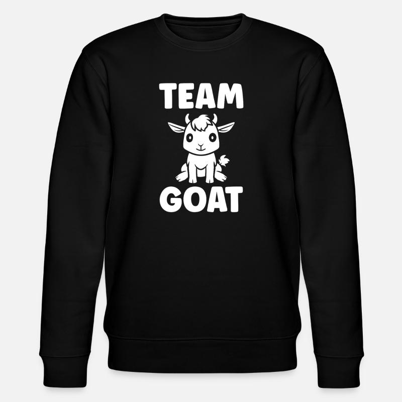 Equipe Cabri Team Goat - Stanley/Stella CHANGER Unisex Organic Sweatshirt - black