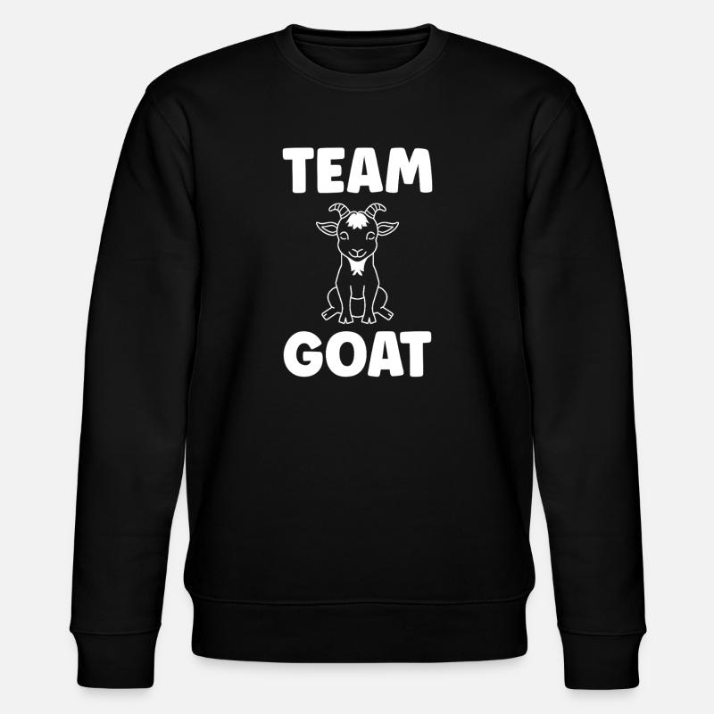 Team GOAT Chèvre Logo - Sweat bio CHANGER Stanley/Stella Unisexe - noir