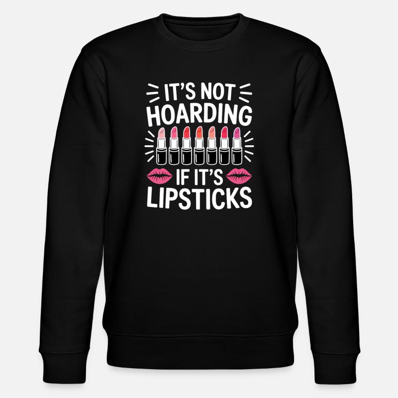 Présents drôles de rouge à lèvres - Sweat bio CHANGER Stanley/Stella Unisexe - noir