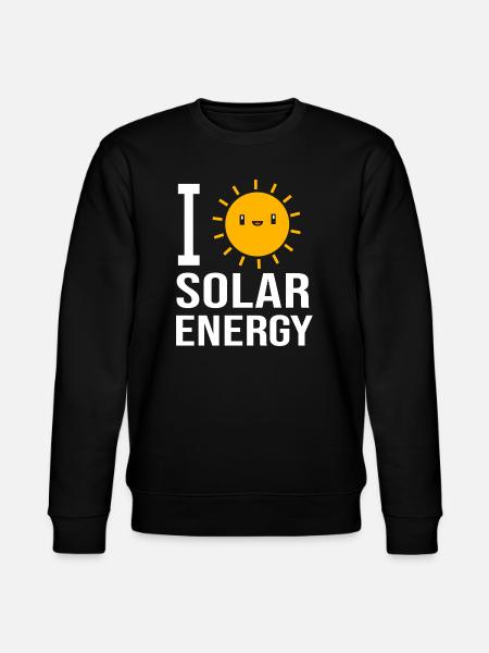 Solar Sustainability Renewable energies - Stanley/Stella CHANGER Unisex Organic Sweatshirt - black