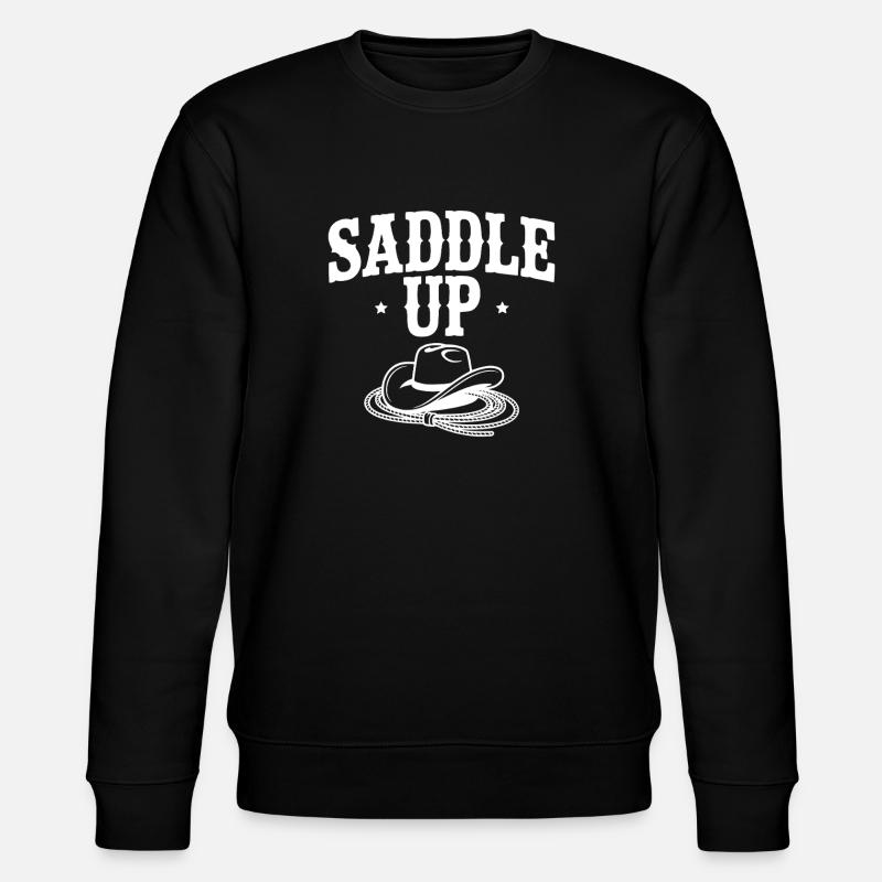 Saddle Up - Sweat bio CHANGER Stanley/Stella Unisexe - noir