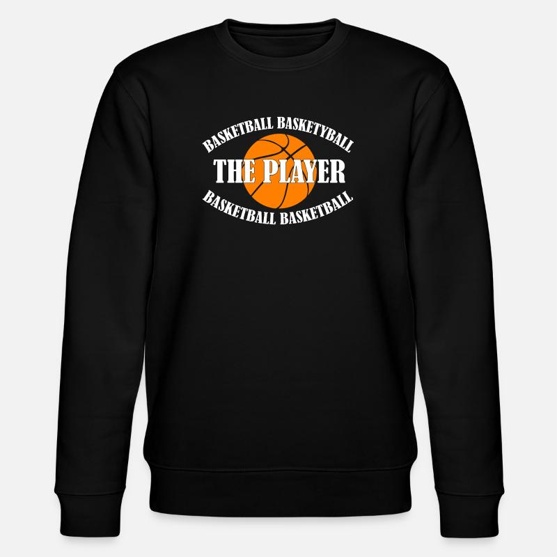BASKETBALL - THE PLAYER - Stanley/Stella Unisex Bio-Sweatshirt CHANGER  - Schwarz
