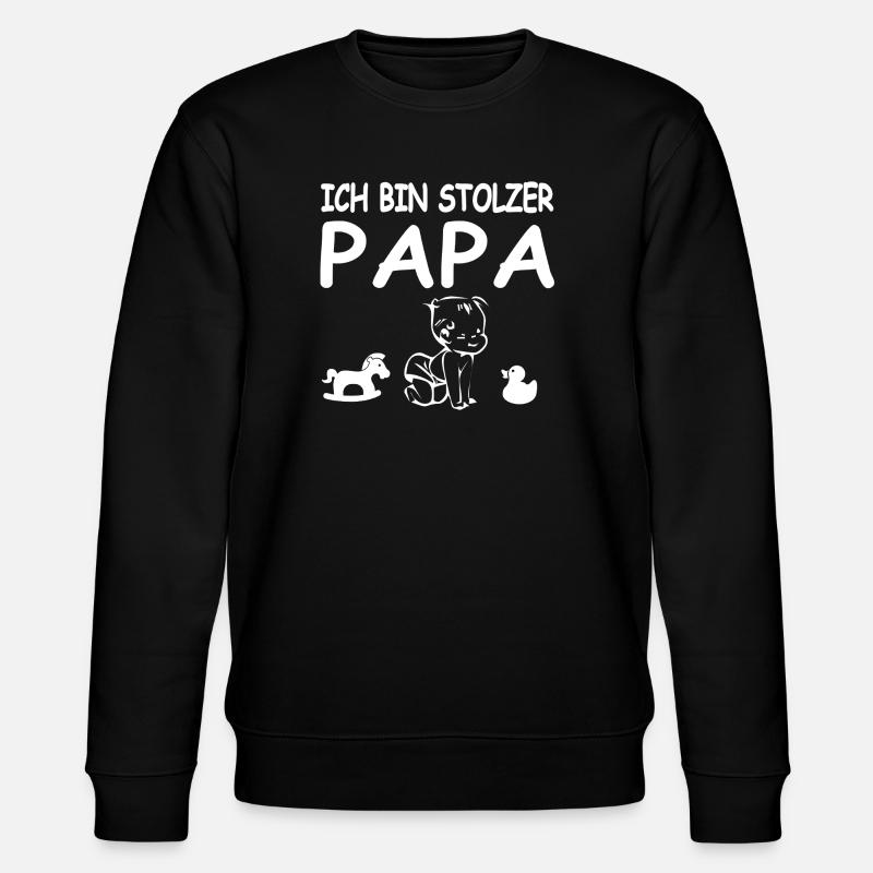Dad - Stanley/Stella CHANGER Unisex Organic Sweatshirt - black