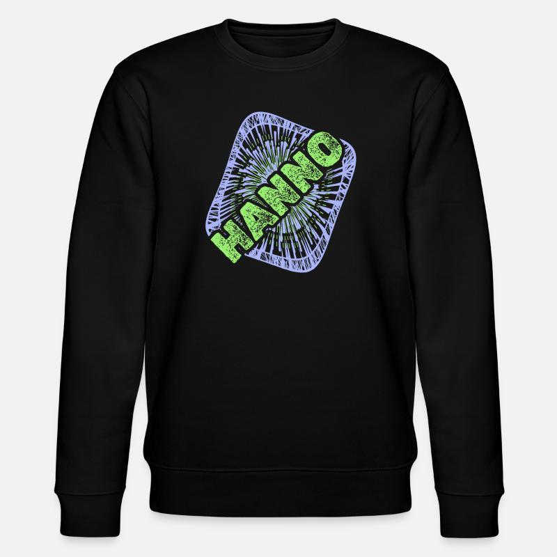 Hanno - Stanley/Stella Unisex Bio-Sweatshirt CHANGER  - Schwarz