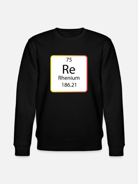 rhenium chemistry periodic table - Stanley/Stella Unisex Bio-Sweatshirt CHANGER - Schwarz