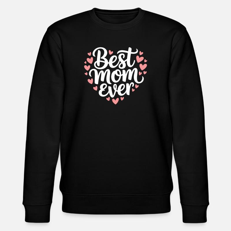 Die beste Mutter aller Zeiten - Stanley/Stella Unisex Bio-Sweatshirt CHANGER  - Schwarz