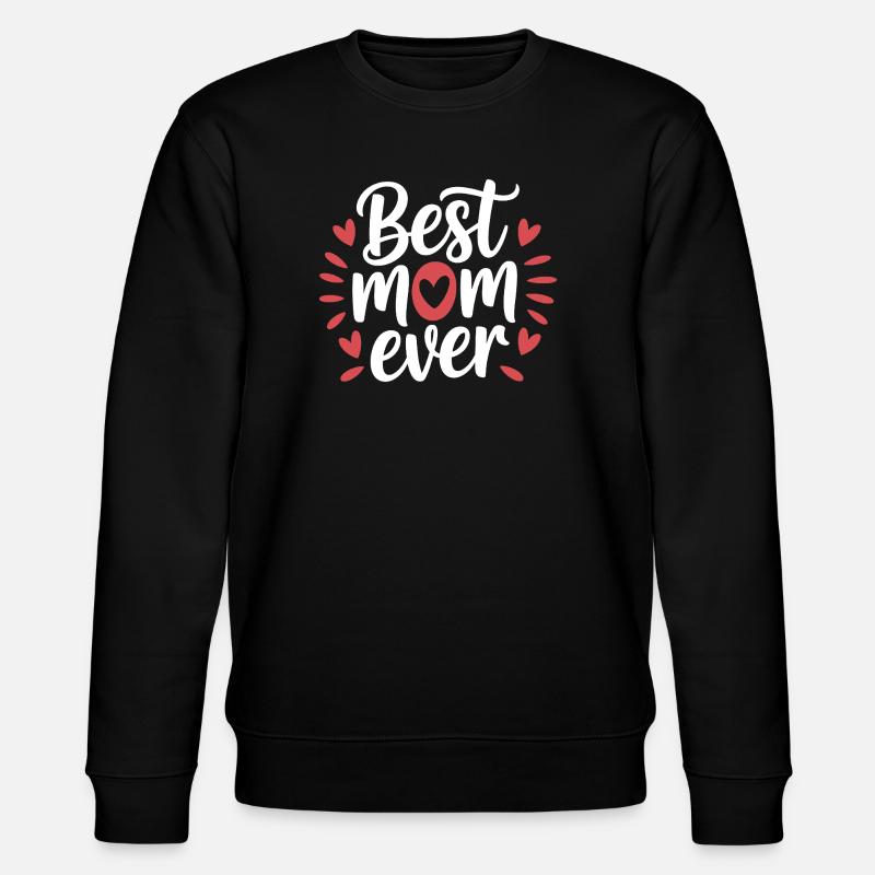 Die beste Mutter aller Zeiten - Stanley/Stella Unisex Bio-Sweatshirt CHANGER  - Schwarz