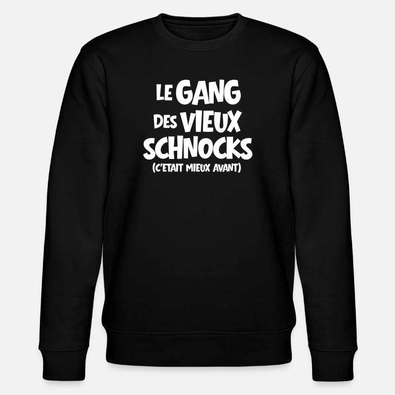 Senior, im Ruhestand, im Ruhestand - Stanley/Stella Unisex Bio-Sweatshirt CHANGER  - Schwarz