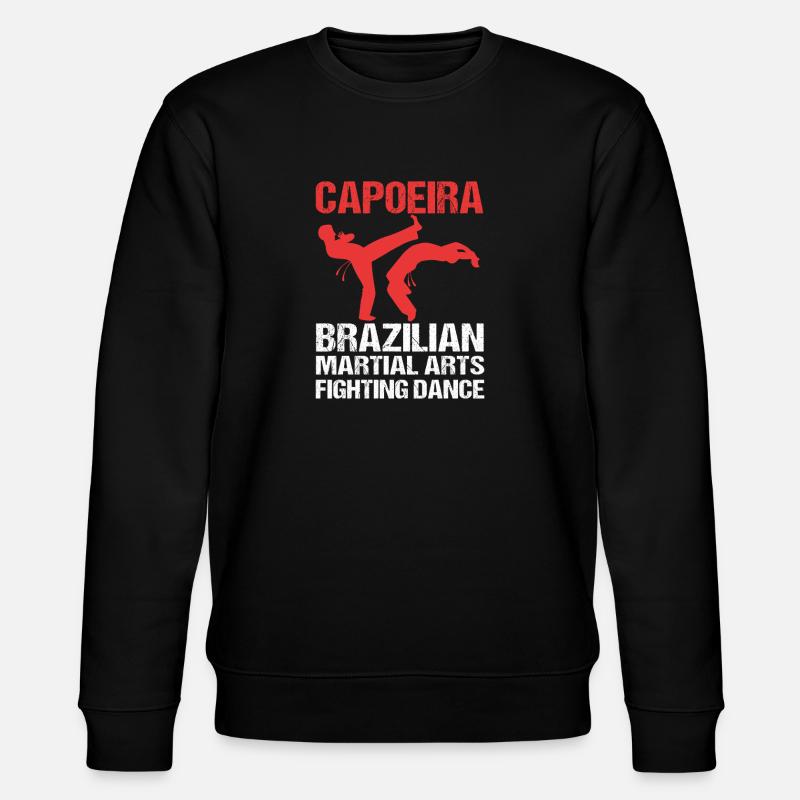 Capoeira - Stanley/Stella Unisex Bio-Sweatshirt CHANGER  - Schwarz