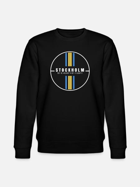 Stockholm Coordinates - Stanley/Stella CHANGER Unisex Organic Sweatshirt - black