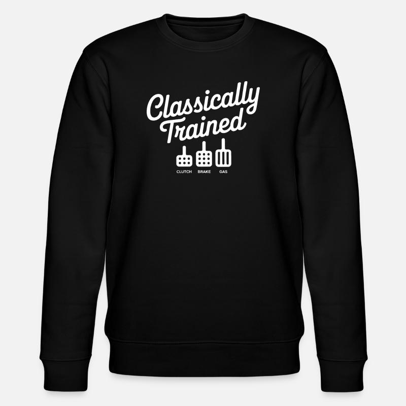 Classically Trained Petrolhead Car Mechanic - Stanley/Stella CHANGER Unisex Organic Sweatshirt - black