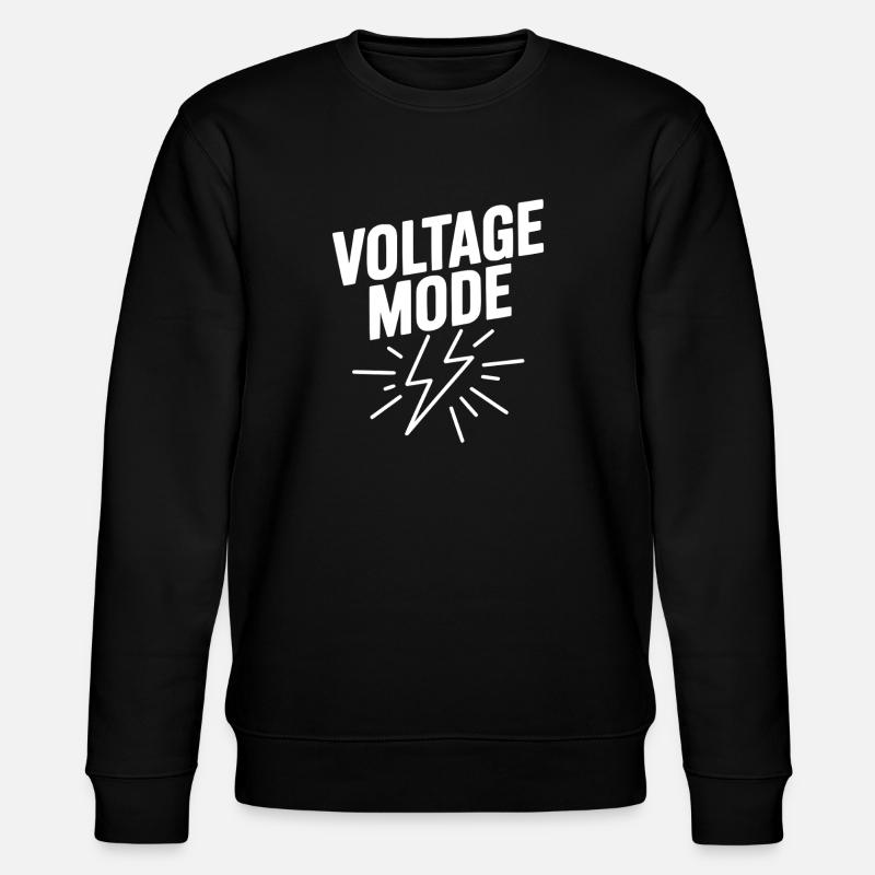 Spannungsmodus - Stanley/Stella Unisex Bio-Sweatshirt CHANGER  - Schwarz