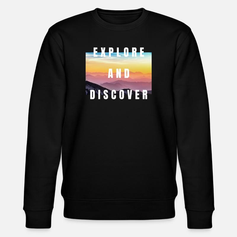 Entdecken und entdecken - Stanley/Stella Unisex Bio-Sweatshirt CHANGER  - Schwarz