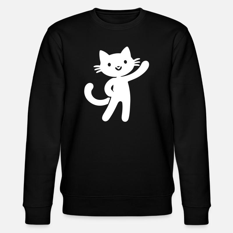 Chat mignon - Sweat bio CHANGER Stanley/Stella Unisexe - noir