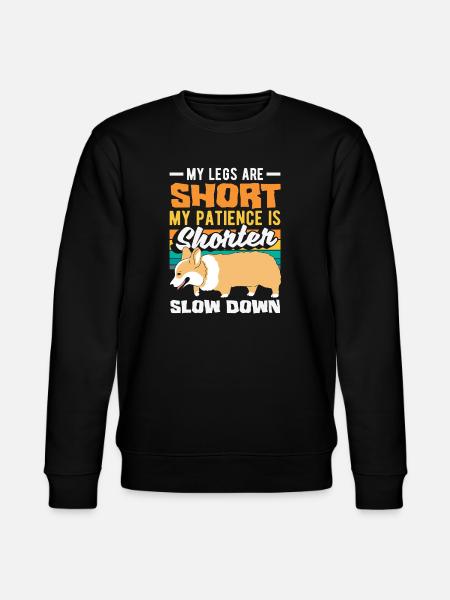 Attends-moi, j’ai de petites jambes - Sweat bio CHANGER Stanley/Stella Unisexe - noir
