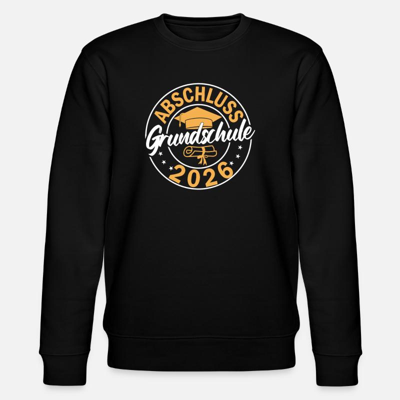 Abschluss Grundschule 2026 - Stanley/Stella Unisex Bio-Sweatshirt CHANGER  - Schwarz