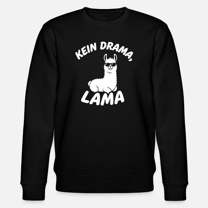 Pas de drame Lama - Sweat bio CHANGER Stanley/Stella Unisexe - noir