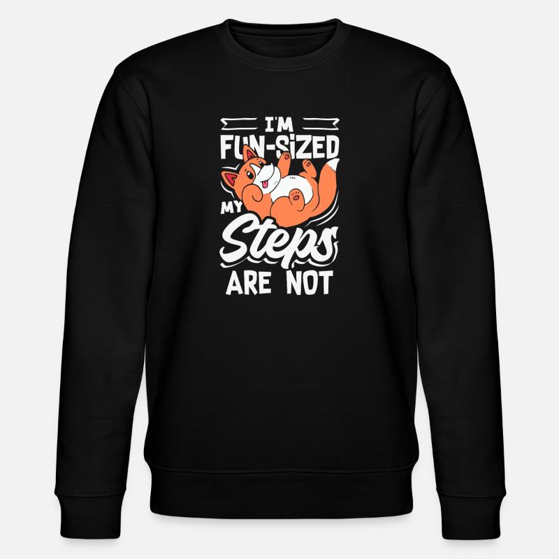 Attends-moi, j’ai de petites jambes - Sweat bio CHANGER Stanley/Stella Unisexe - noir