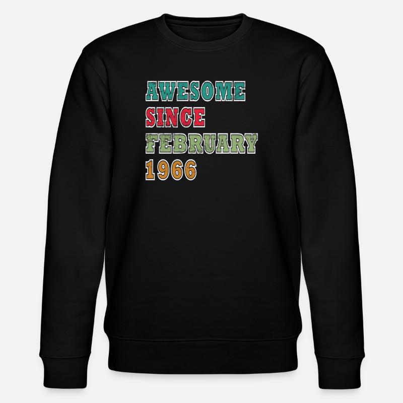 Février 1966 - Février 1966 Don - Sweat bio CHANGER Stanley/Stella Unisexe - noir
