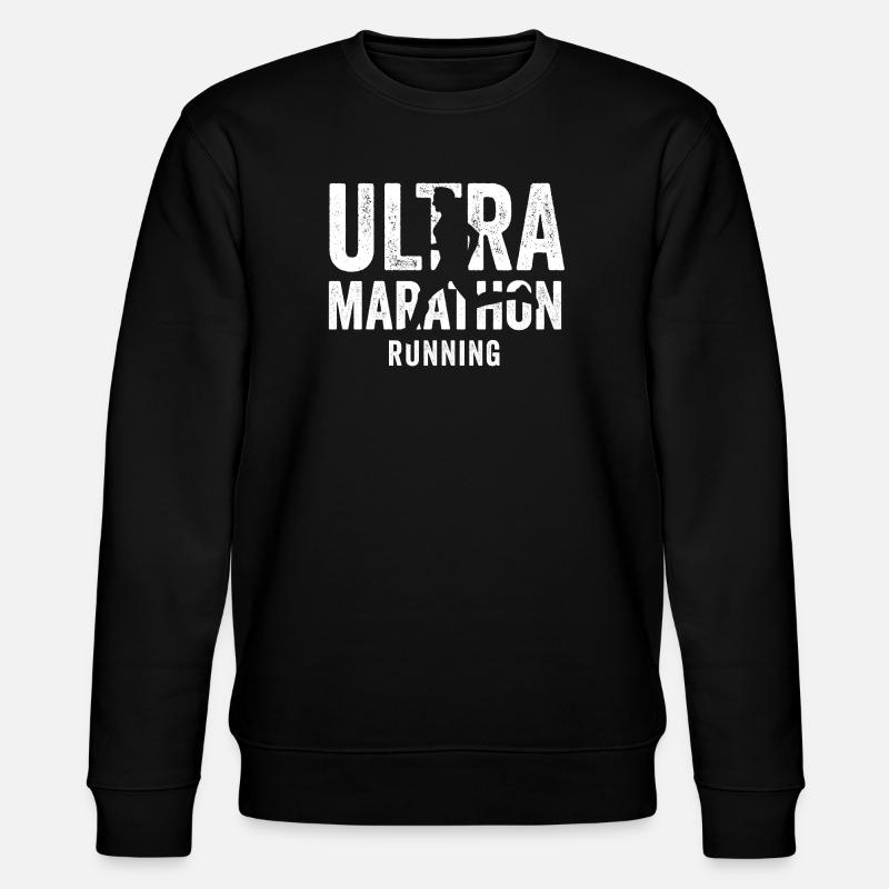 Ultramarathon - Sweat bio CHANGER Stanley/Stella Unisexe - noir