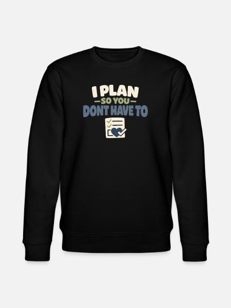 Family Provision Emergency Planner Prepper - Stanley/Stella CHANGER Unisex Organic Sweatshirt - black