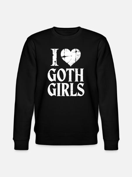 J’aime les filles gothiques - Sweat bio CHANGER Stanley/Stella Unisexe - noir