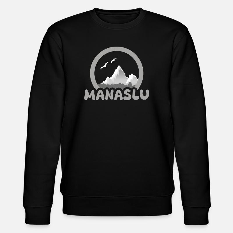 MANASLU - Sweat bio CHANGER Stanley/Stella Unisexe - noir