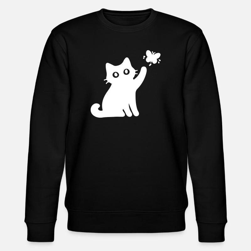Chat mignon - Sweat bio CHANGER Stanley/Stella Unisexe - noir