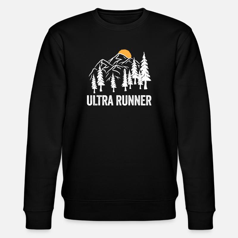 Ultra Runner - Stanley/Stella CHANGER Unisex Organic Sweatshirt - black