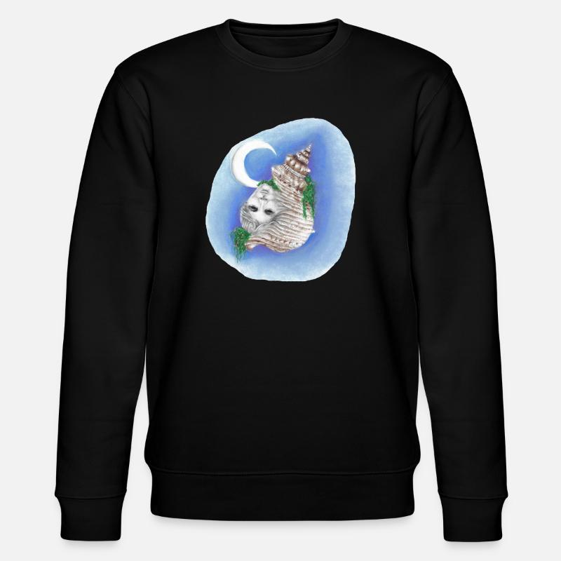 04. Erinnererseele - Stanley/Stella Unisex Bio-Sweatshirt CHANGER  - Schwarz