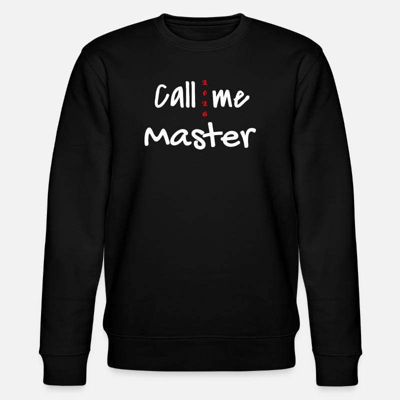 Master 2026 Graduation Graduation - Stanley/Stella CHANGER Unisex Organic Sweatshirt - black