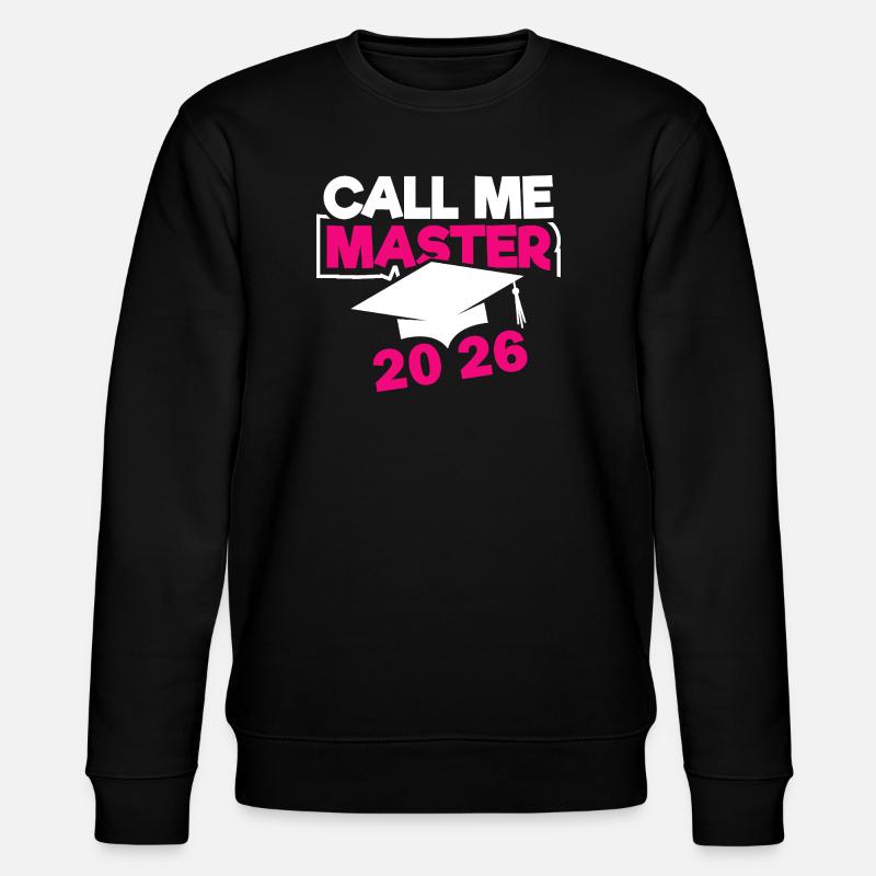 Master 2026 Diplôme - Sweat bio CHANGER Stanley/Stella Unisexe - noir