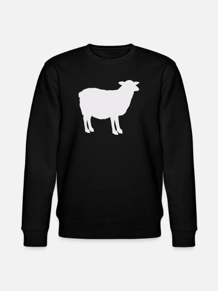 Sheep Silhouette - Stanley/Stella CHANGER Unisex Organic Sweatshirt - black