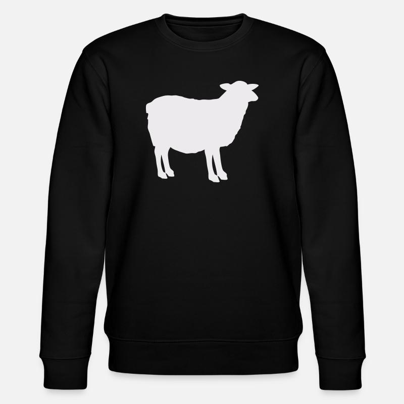 Silhouette de mouton - Sweat bio CHANGER Stanley/Stella Unisexe - noir