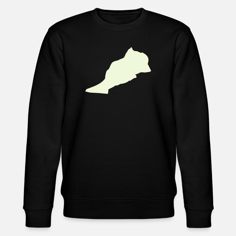 Marokko Morocco - Stanley/Stella CHANGER Unisex Organic Sweatshirt - black