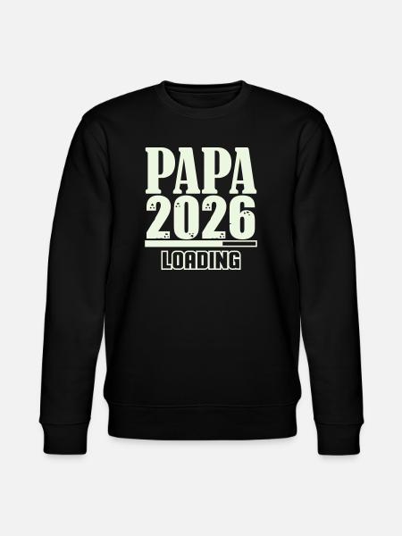 Papa 2026 Loading - Stanley/Stella CHANGER Unisex Organic Sweatshirt - black