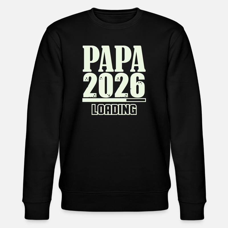 Papa 2026 Chargement - Sweat bio CHANGER Stanley/Stella Unisexe - noir