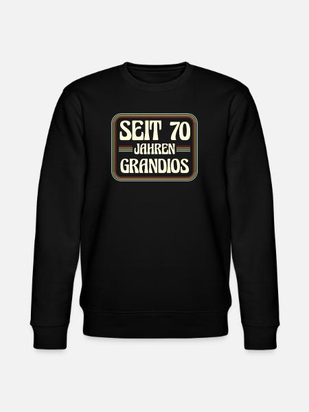 70 ans Anniversaire 70 - Sweat bio CHANGER Stanley/Stella Unisexe - noir